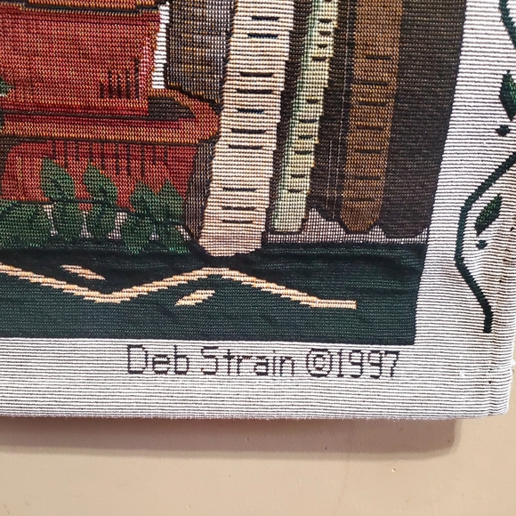 Faith Makes It Grow Wall Hanging Decor With Pole Vintage 1977 Deb Strain. - Picture 5 of 7